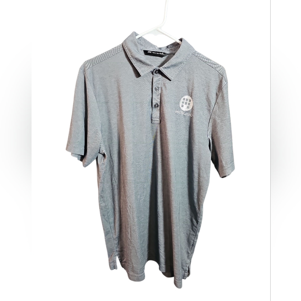 Gray Polo Shirt for Men Size Large